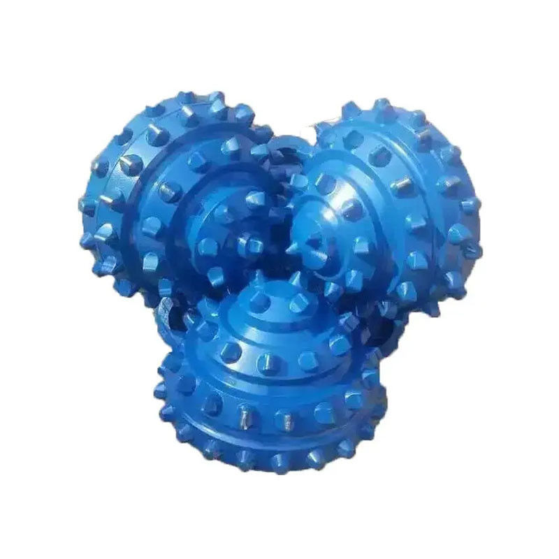 6 ((152.4mm) Material de carburo Tricone Rotary Bits de perfuração de petróleo e gás de extração de uso