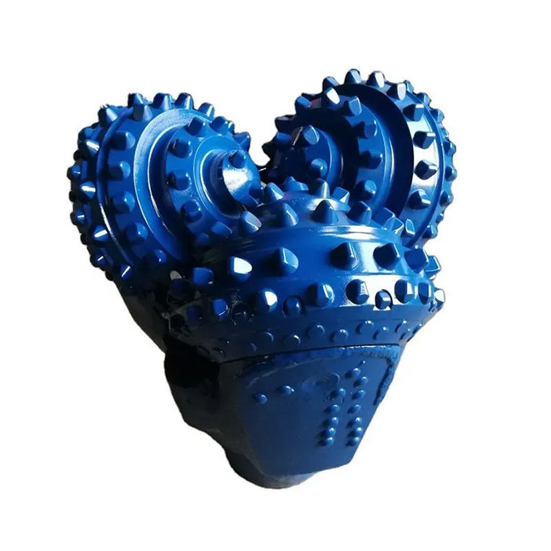 6 ((152.4mm) Material de carburo Tricone Rotary Bits de perfuração de petróleo e gás de extração de uso