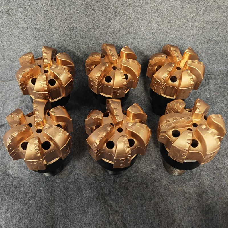 5 7/8 polegadas com 3 1/5REG 6 lâminas Geológica de perfuração corpo de aço PDC Bit