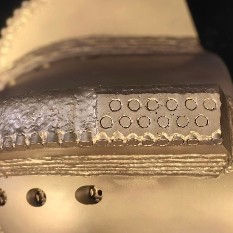 Reamers de rocha de liga de durabilidade personalizada com arestas afiadas para obras de construção