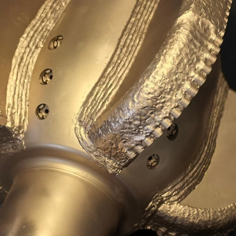 Reamers de rocha de liga de durabilidade personalizada com arestas afiadas para obras de construção