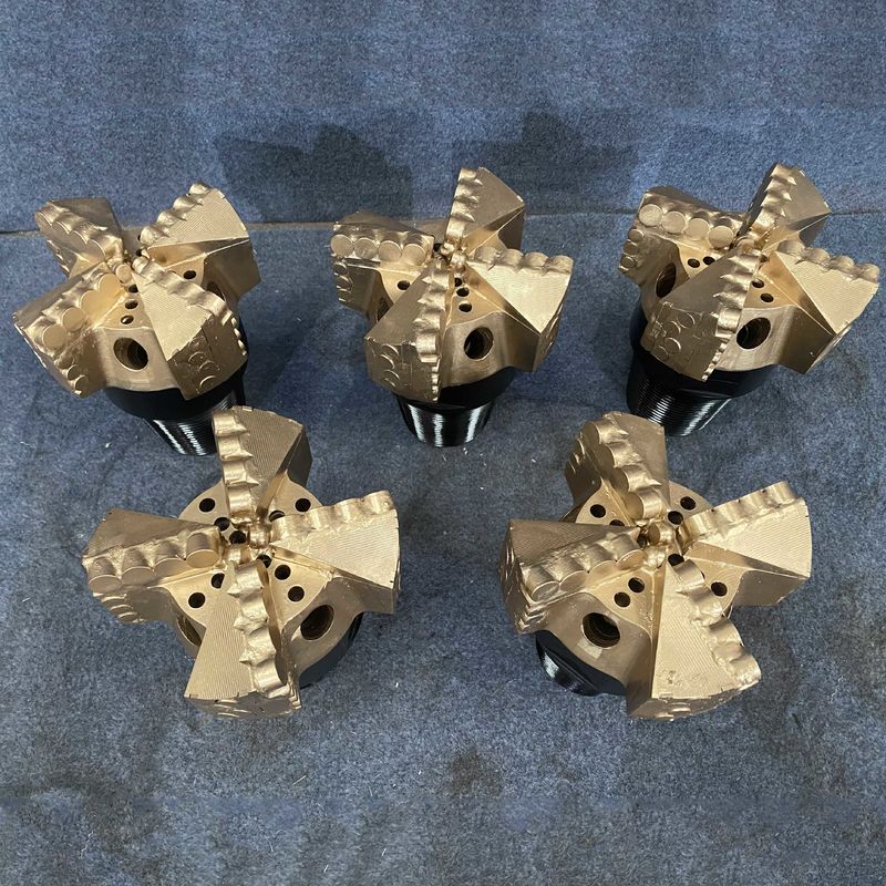 Sistema de Bits redondos de arrasto de aço ligado resistente ao desgaste para formação de perfuração média