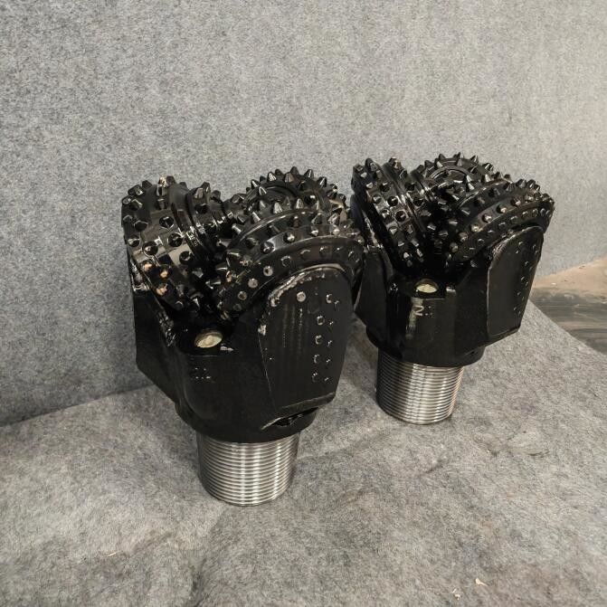 Bits de rolos de tricone de carburo forjado para extração de petróleo e gás - Geologia à base de água comprimento longo