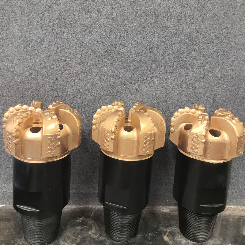 Bits Pdc de 200 mm 6 lâminas personalizáveis de poço de água com bocal e tipo de corte de cortador fixo