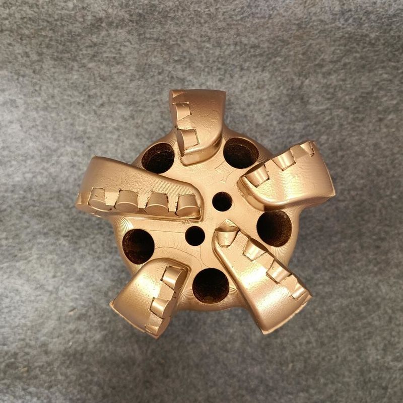 Diamante 98mm 3 Blade Pdc Arc Angle Drill Bit Para Poço de Água Forragem de mina de carvão