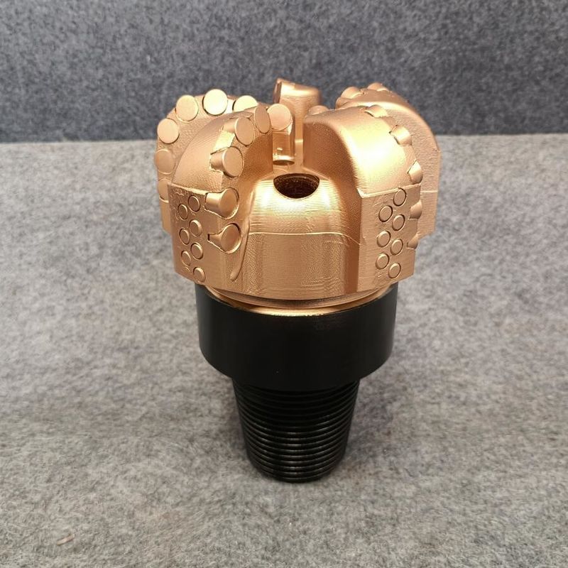 Diamante 98mm 3 Blade Pdc Arc Angle Drill Bit Para Poço de Água Forragem de mina de carvão