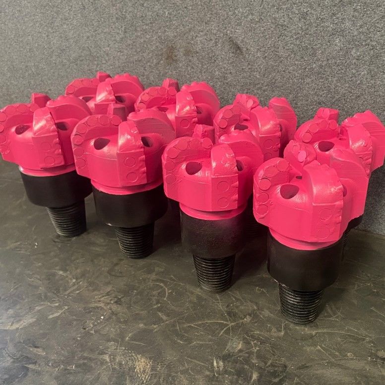 98 mm PDC de aço carbono Bits de perfuração de rocha para mineração de carvão mina subterrânea e perfuração de poços de água