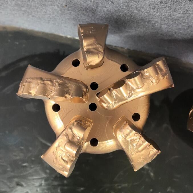 Perfurador de rocha PDC Ferro de carbono de liga de bit de diamante para mineração de carvão