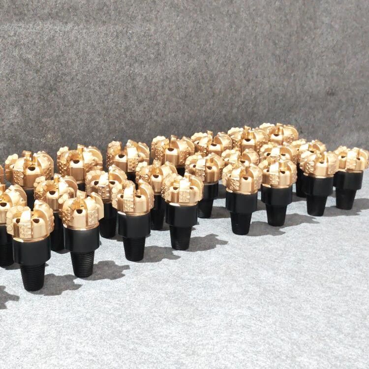 Perfurador de rocha PDC Ferro de carbono de liga de bit de diamante para mineração de carvão