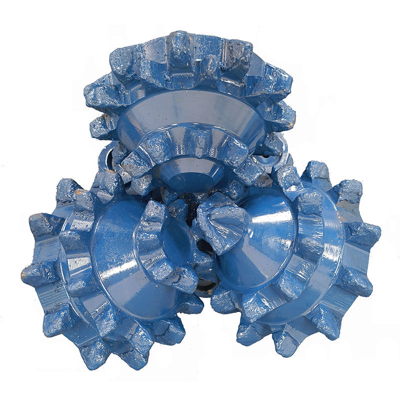 Broca de perfuração tricônica com rolamentos de rolos para poços de água duráveis e perfuração de rochas