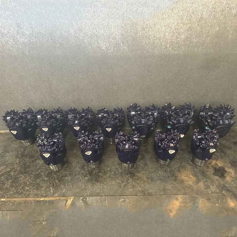 Broca Tricone de Dente Fresado de 12 1/4 Polegadas para Formações de Dureza Média