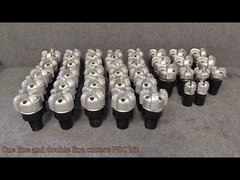 Perfuradores PDC de rolamento fechados e não fechados para sequências de xisto macio a médio